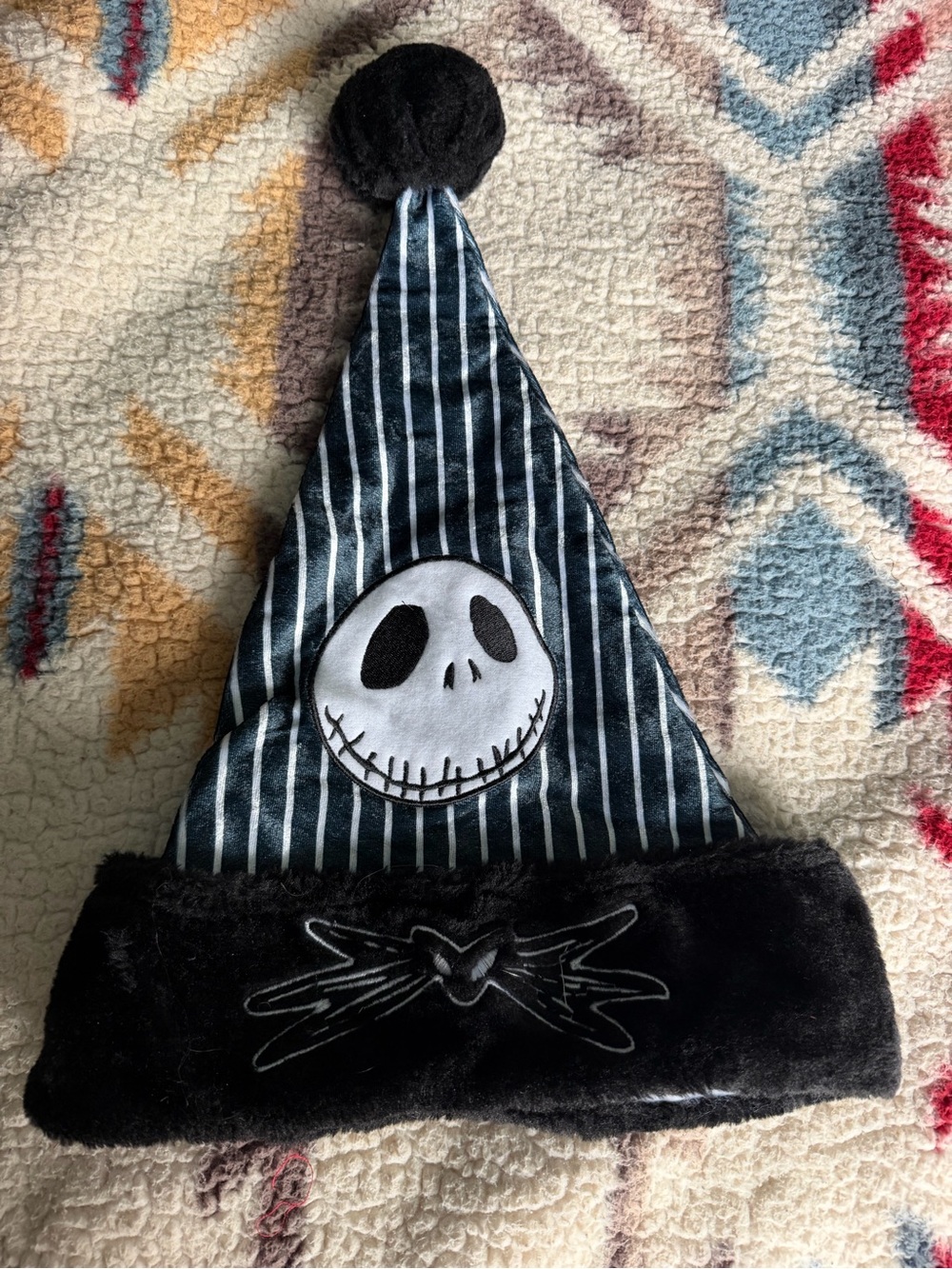 Nightmare before Christmas Santa hat